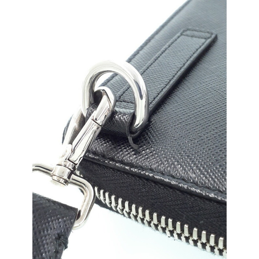 Prada Saffiano Leather Smartphone Case Shoulder Bag - Picture 9 of 9